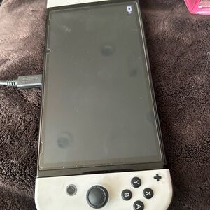 Nintendo Switch OLED with everything needed